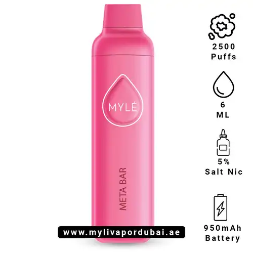 Myle Meta Bar Lush Ice Disposable Device
