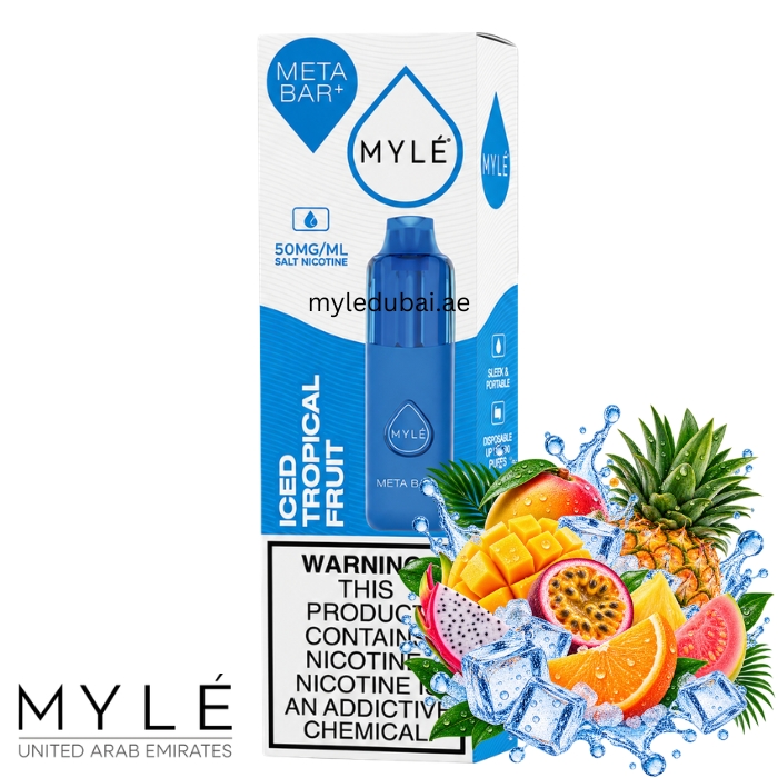 Myle Meta Bar Plus Iced Tropical Fruit 16000 Puffs