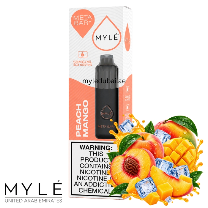 Myle Meta Bar Plus Peach Mango 16000 Puffs
