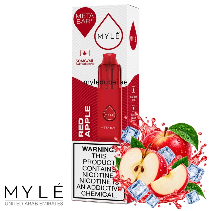 Myle Meta Bar Plus Red Apple 16000 Puffs