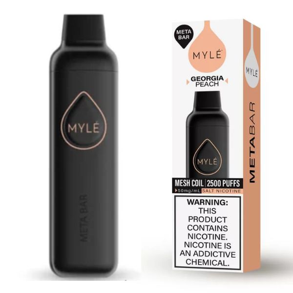 Myle Meta Bar Georgia Peach Disposable Device
