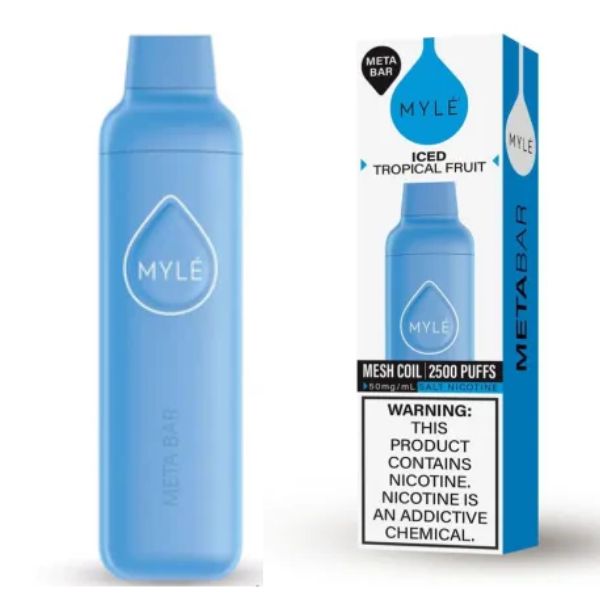 Myle Meta Bar Iced Tropical Fruit Disposable Device