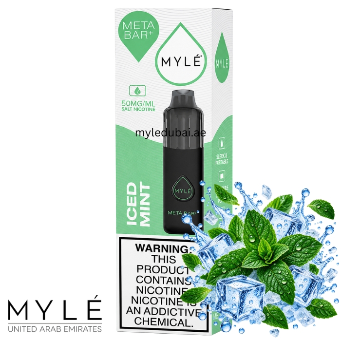 Myle Meta Bar Plus Iced Mint 16000 Puffs