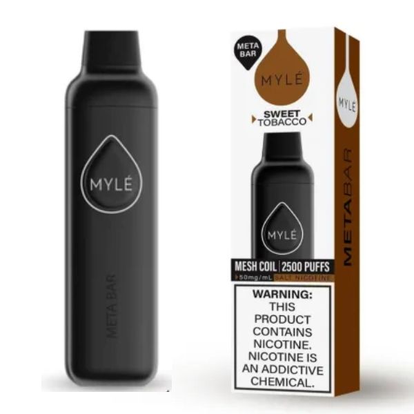 Myle Meta Bar Sweet Tobacco Disposable Device