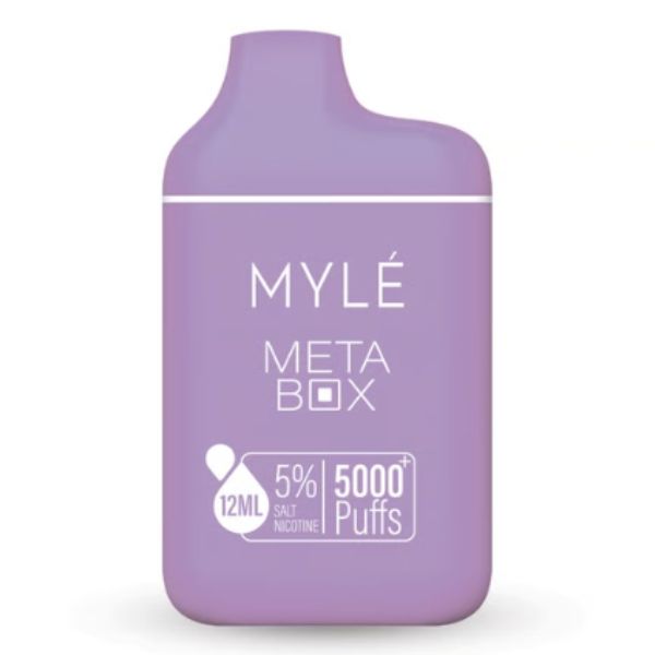 Myle Meta Box White Grape Ice 20MG Disposable Device