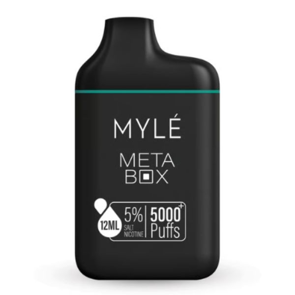 Myle Meta Box Clear Disposable Device