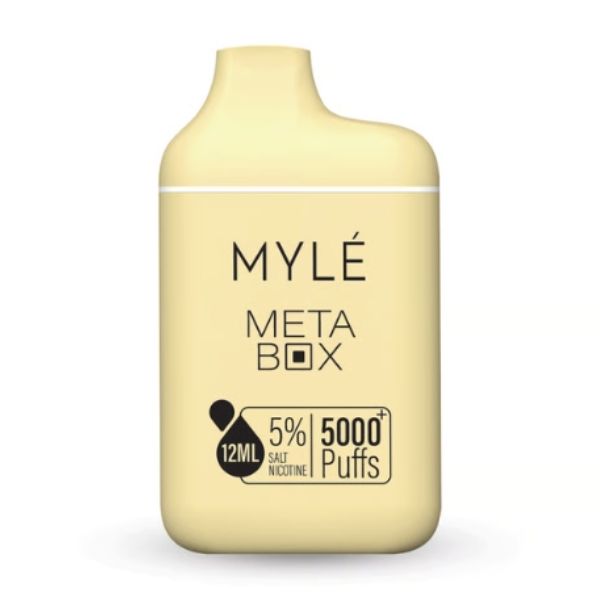 Myle Meta Box French Vanilla Disposable Device