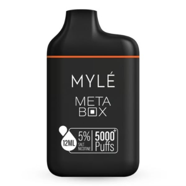 Myle Meta Box Orange Ice Disposable Device