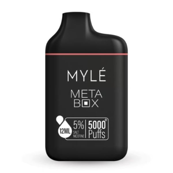 Myle Meta Box Strawberry Colada Disposable Device