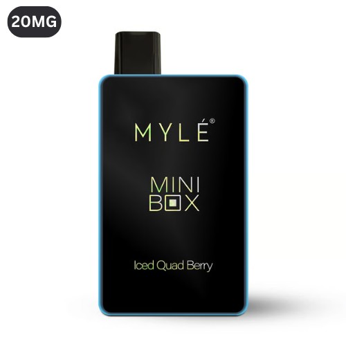Myle Mini Box Iced Quadberry Disposable Device
